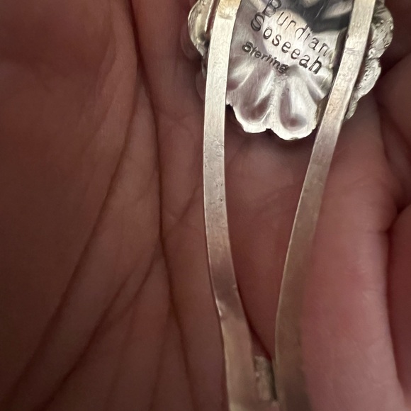 Zuni Multi-Gem Channel Inlay Bracelet by Burdian Soseeah - Picture 4 of 6